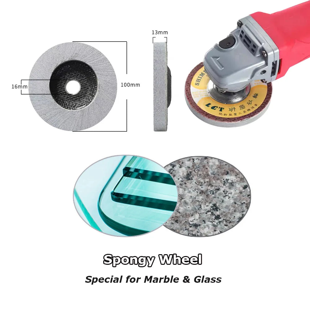 4“/100mm Abrasive Flap Discs Angle Grinder Grinding Wheels for Metal Stone Glass Deburring Polishing