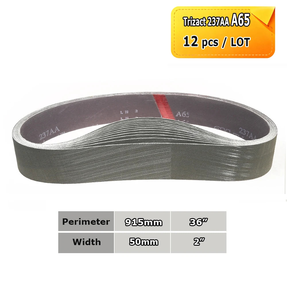 915x50mm Sanding Polishing Belts 2x36“ Abrasive Bands, Non-woven Nylon Fiber, Wool Felt, 305EA A3 A5, 237AA A6 A16 A30 A65