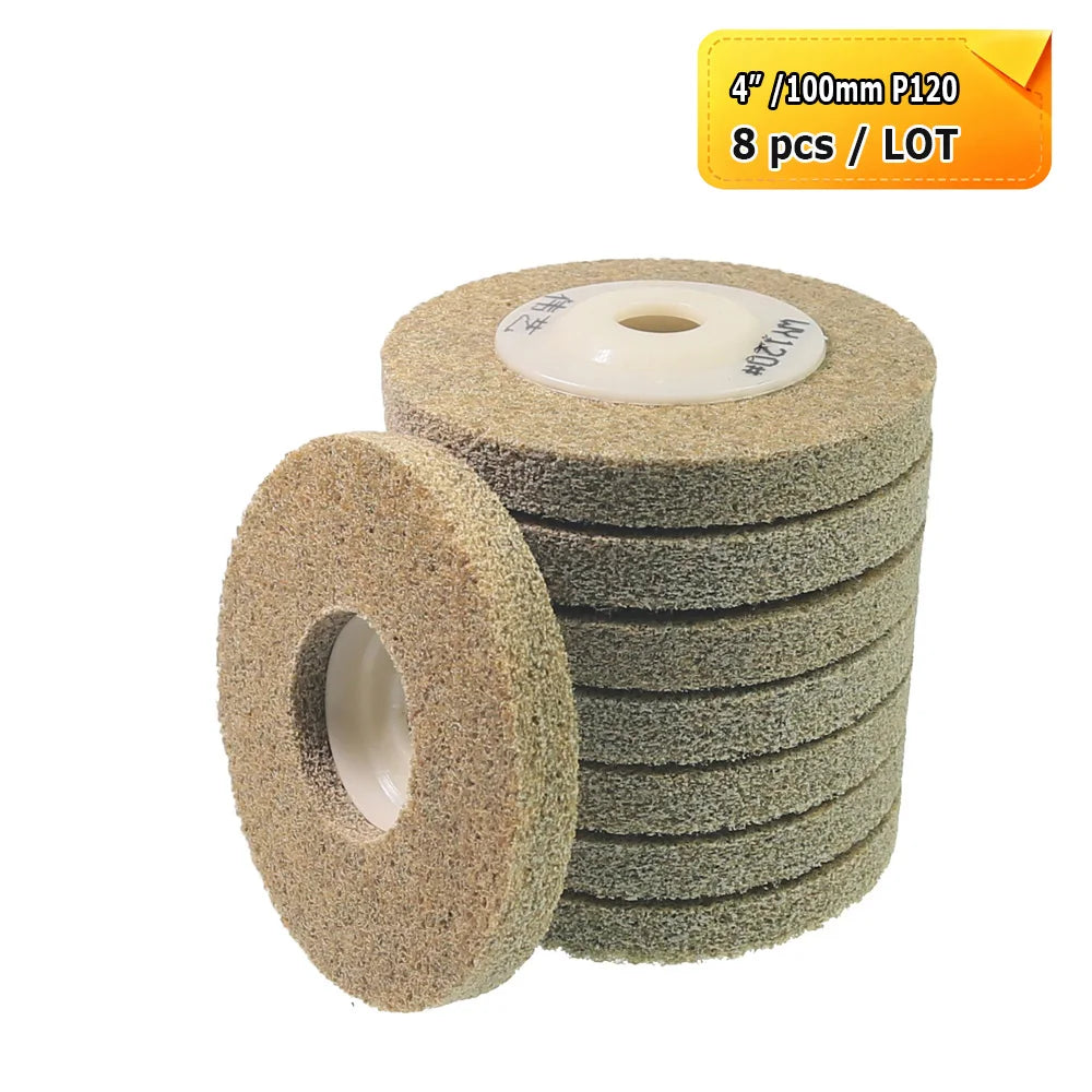 4“/100mm Abrasive Flap Discs Angle Grinder Grinding Wheels for Metal Stone Glass Deburring Polishing