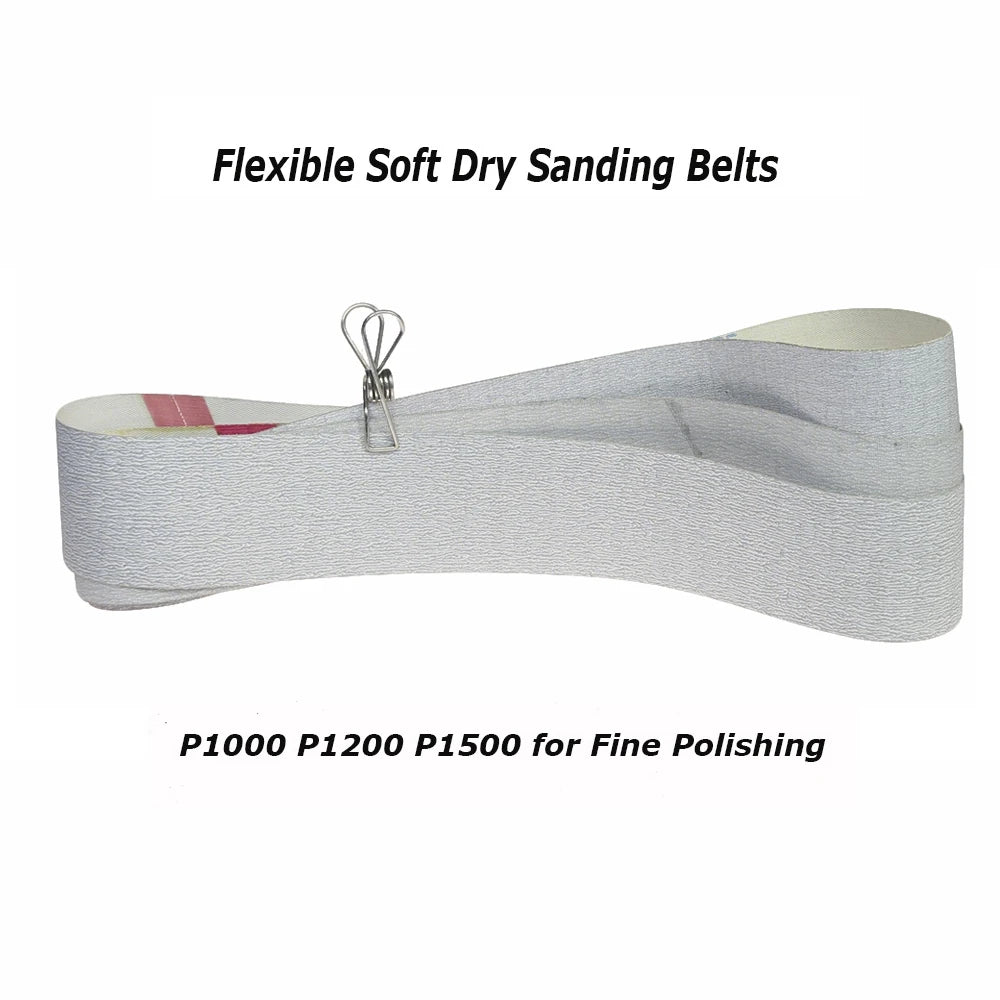 762x25mm Abrasive Sanding Belts 1x30 inch Belt Sander Bands Ceramic P36 - AO P1500, A3 - A65, Zirconia, Non-woven, Felt
