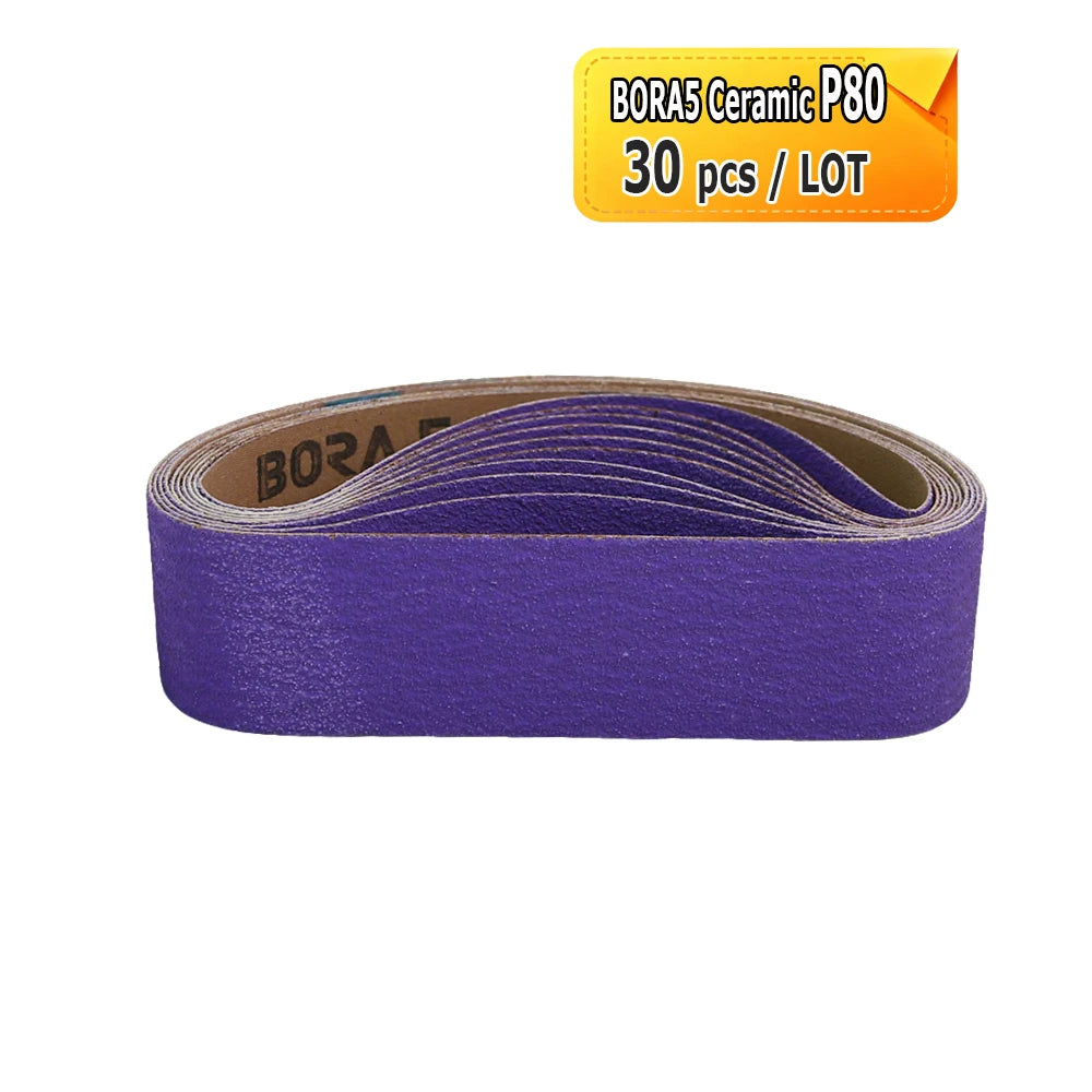 473x50mm Abrasive Sanding Belts Sleeves Ceramic BORA5 Zirconia PZ533 Used on 150x50mm Expansion Wheel
