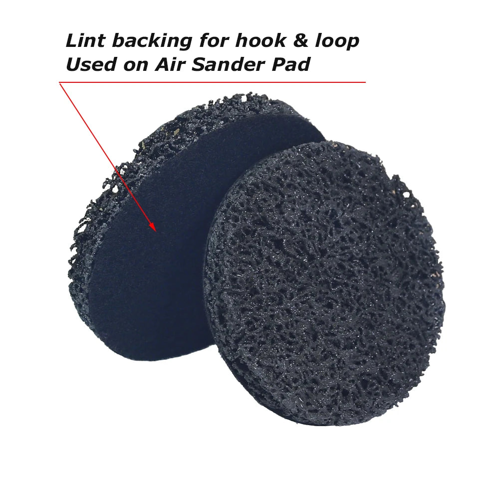 3" - 7" Weld Joint Cleaning Grinding Wheel Rust Paint Removal Poly Strip Disc Air Sander Pad