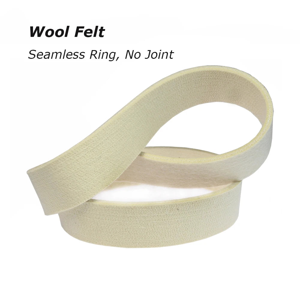 2x48" Grinder Polishing Belts 1220x50mm Sanding Bands, Non-woven Nylon Fiber, Wool Felt, 305EA A3 A5, 237AA A6 A16 A30 A65