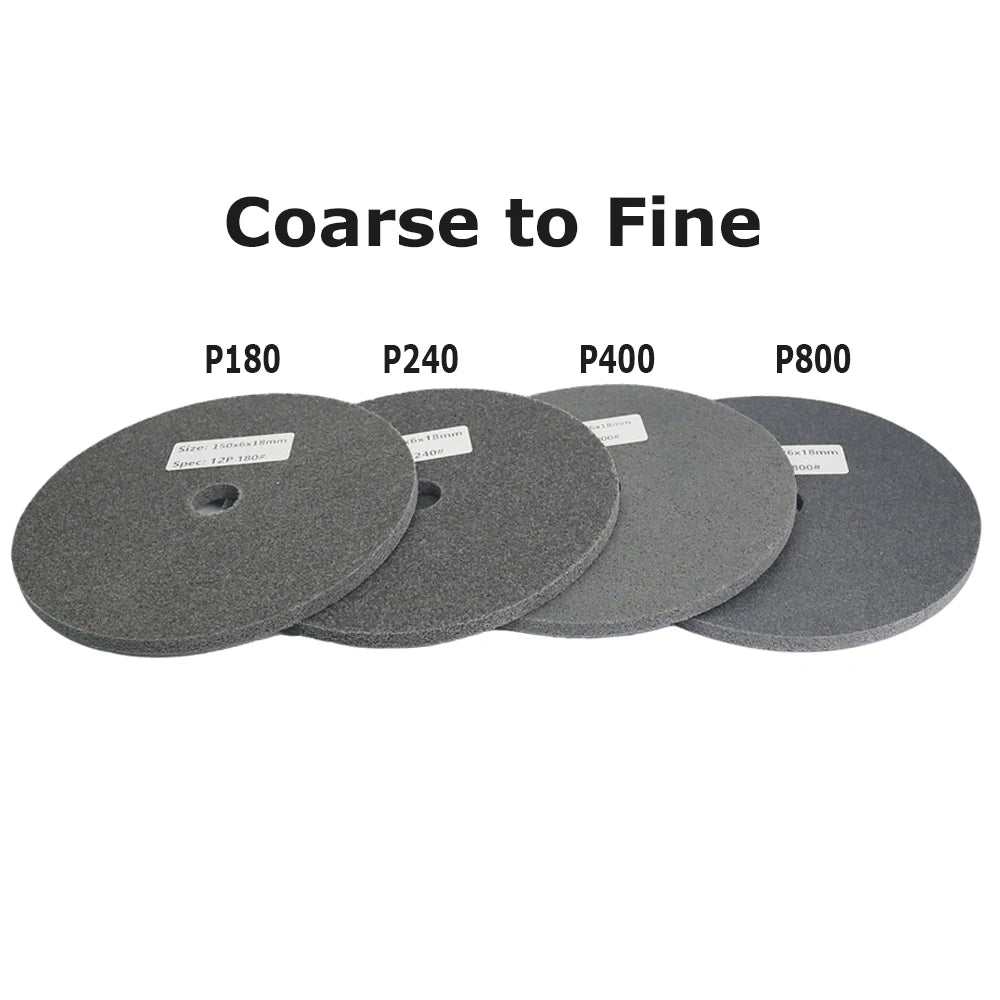 6"/150mm Ultra-thin Nylon Fiber Polishing Wheel Stainless Steel Weld Groove Grinding Angle Grinder Grinding Disc
