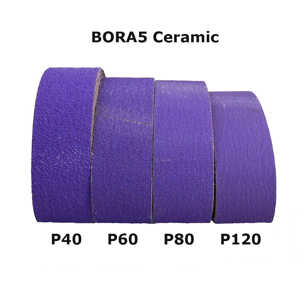 473x50mm Abrasive Sanding Belts Sleeves Ceramic BORA5 Zirconia PZ533 Used on 150x50mm Expansion Wheel