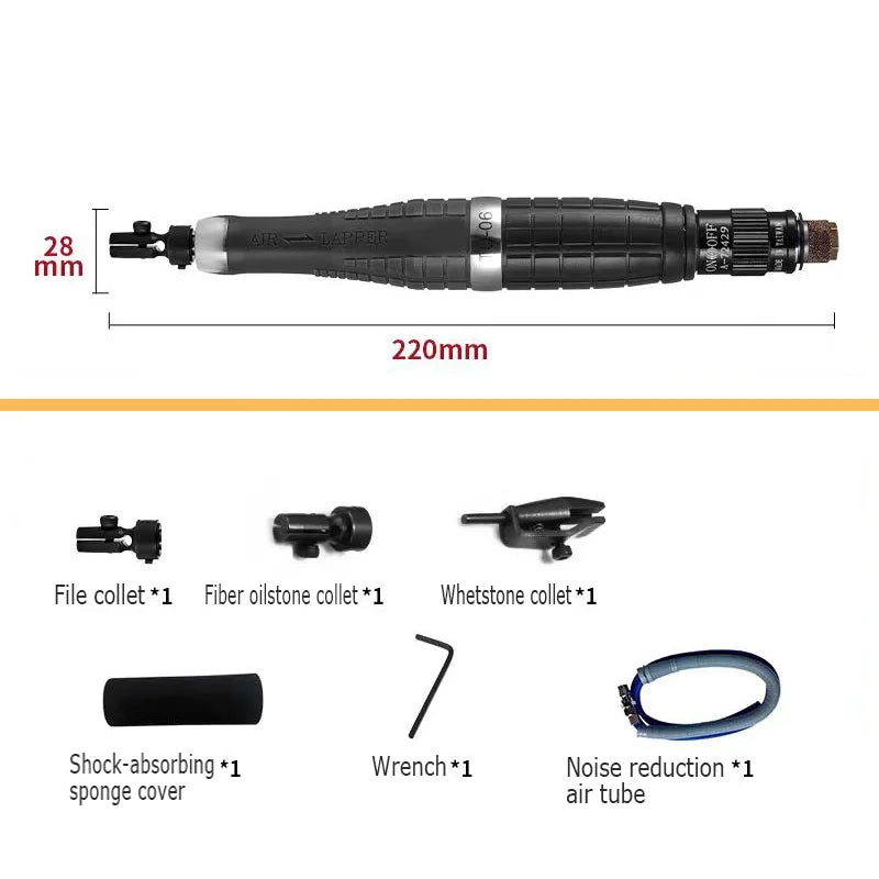 TU-06 Air Polisher Lapper Reciprocating Ultrasonic File Machine for Mold Dressing Polishing