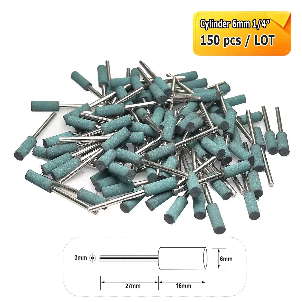 Dia. 4-12mm Rubber Abrasive Grinding Polishing Heads for Metal Deburring Mold Finish
