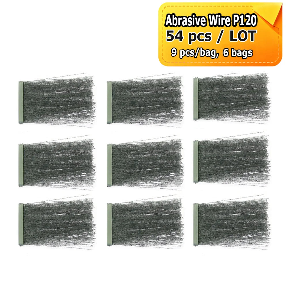 6" 150mm Woodworking Polishing Brush Wheel Drill Electric Grinder Accessories - Sanding Cloth Strips, Abrasive Wire, Sisal