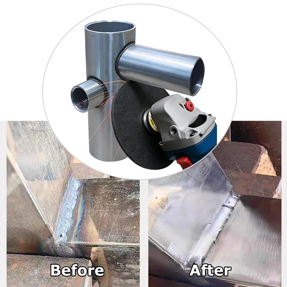 6"/150mm Ultra-thin Nylon Fiber Polishing Wheel Stainless Steel Weld Groove Grinding Angle Grinder Grinding Disc