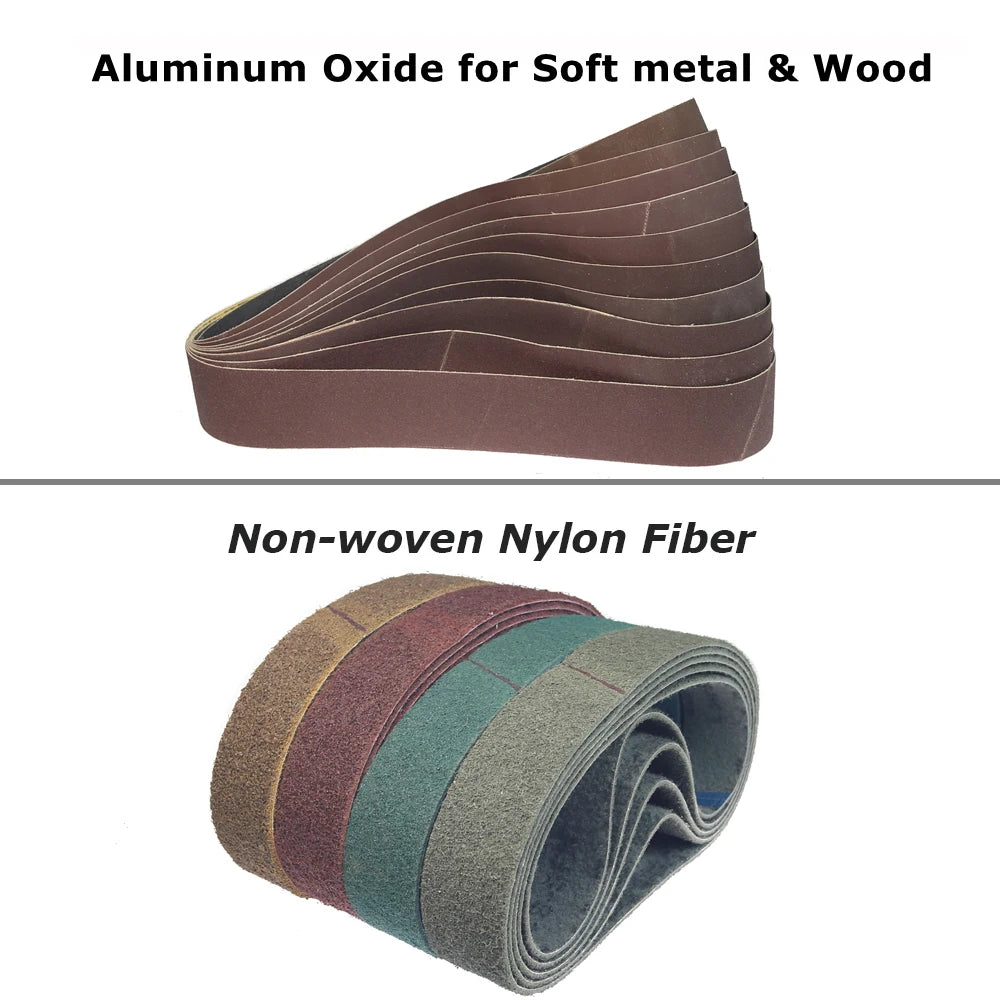 790x50mm Sanding Sleeves Belts for 250x50mm Expander Wheel Zirconia Ceramic Non-woven for Metal Wood Plastic Grinding Polishing