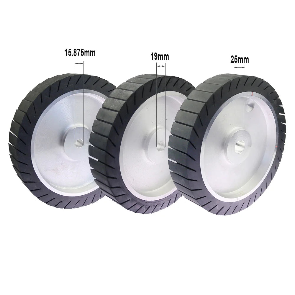250x50mm 10” Expander Wheel Rubber Polishing Wheel working with 790x50mm Sanding Sleeves Bench Grinder Engines Motor Part