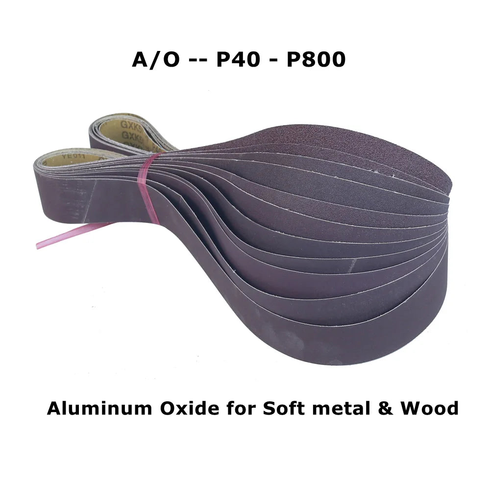 1829x50mm Sanding Bands 2x72 Knife Grinder Accessories, Ceramic, Zirconia, Aluminum Oxide for Metal Wood Grinding Polishing