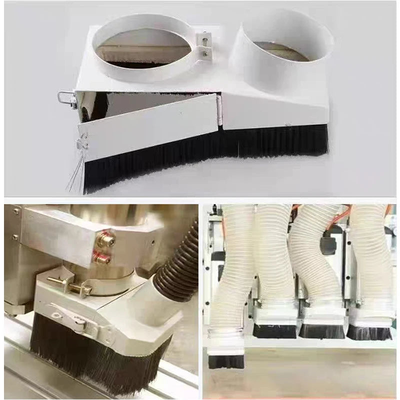 Woodworking Dust Cover Black Bristle Strip Nylon Dustproof Seal Brush for CNC Wood Router Machine