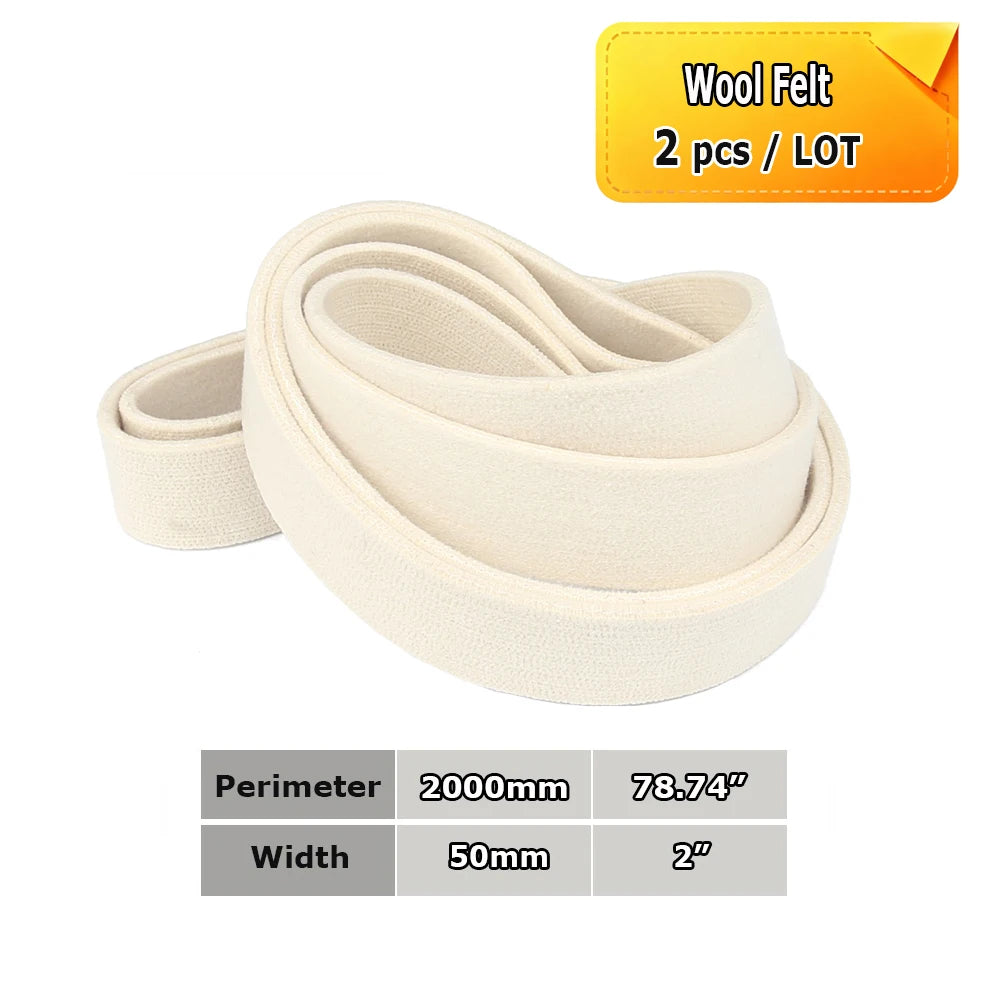 2000x50mm Polishing Sanding Belts Belt Grinder Accessories, Non-woven Nylon Fiber, Wool Felt, 305EA A3 A5, 237AA A6 A16 A30 A65