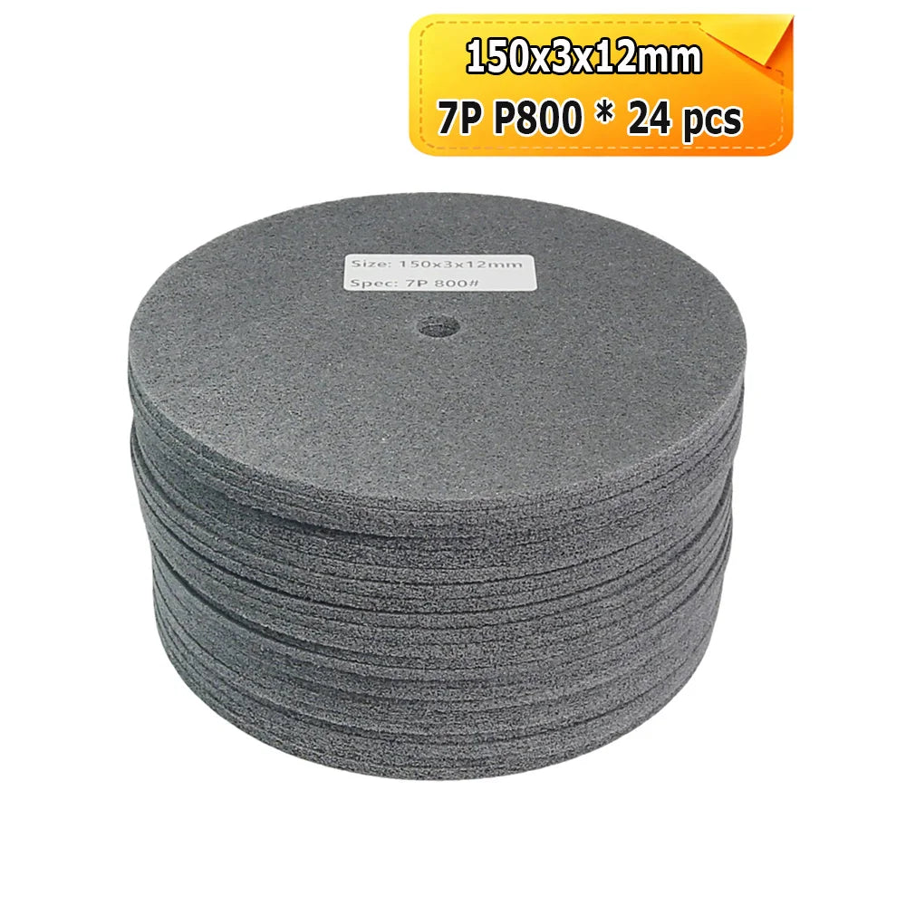 6"/150mm Ultra-thin Nylon Fiber Polishing Wheel Stainless Steel Weld Groove Grinding Angle Grinder Grinding Disc