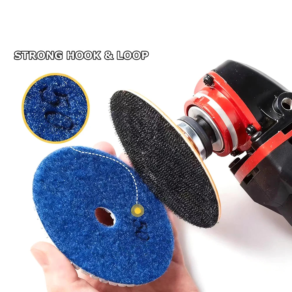 3"/4" Wet Grinding Discs Flexible Diamond Stone Polishing Pads for Ceramic Tiles Marble Finish