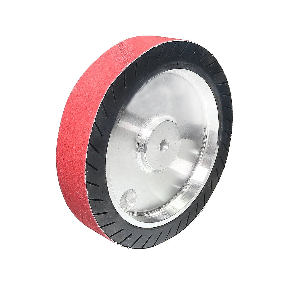 250x50mm 10” Expander Wheel Rubber Polishing Wheel working with 790x50mm Sanding Sleeves Bench Grinder Engines Motor Part