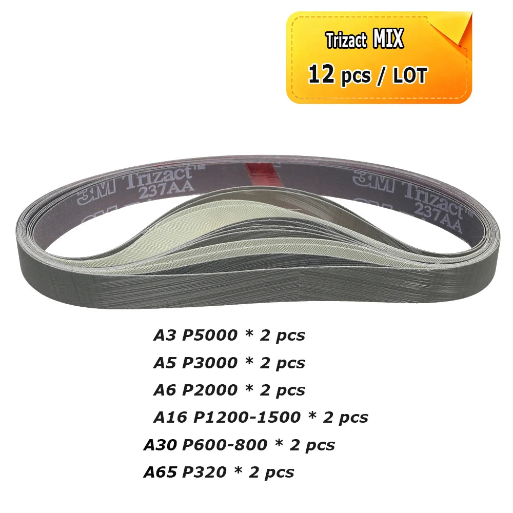 762x25mm Abrasive Sanding Belts 1x30 inch Belt Sander Bands Ceramic P36 - AO P1500, A3 - A65, Zirconia, Non-woven, Felt