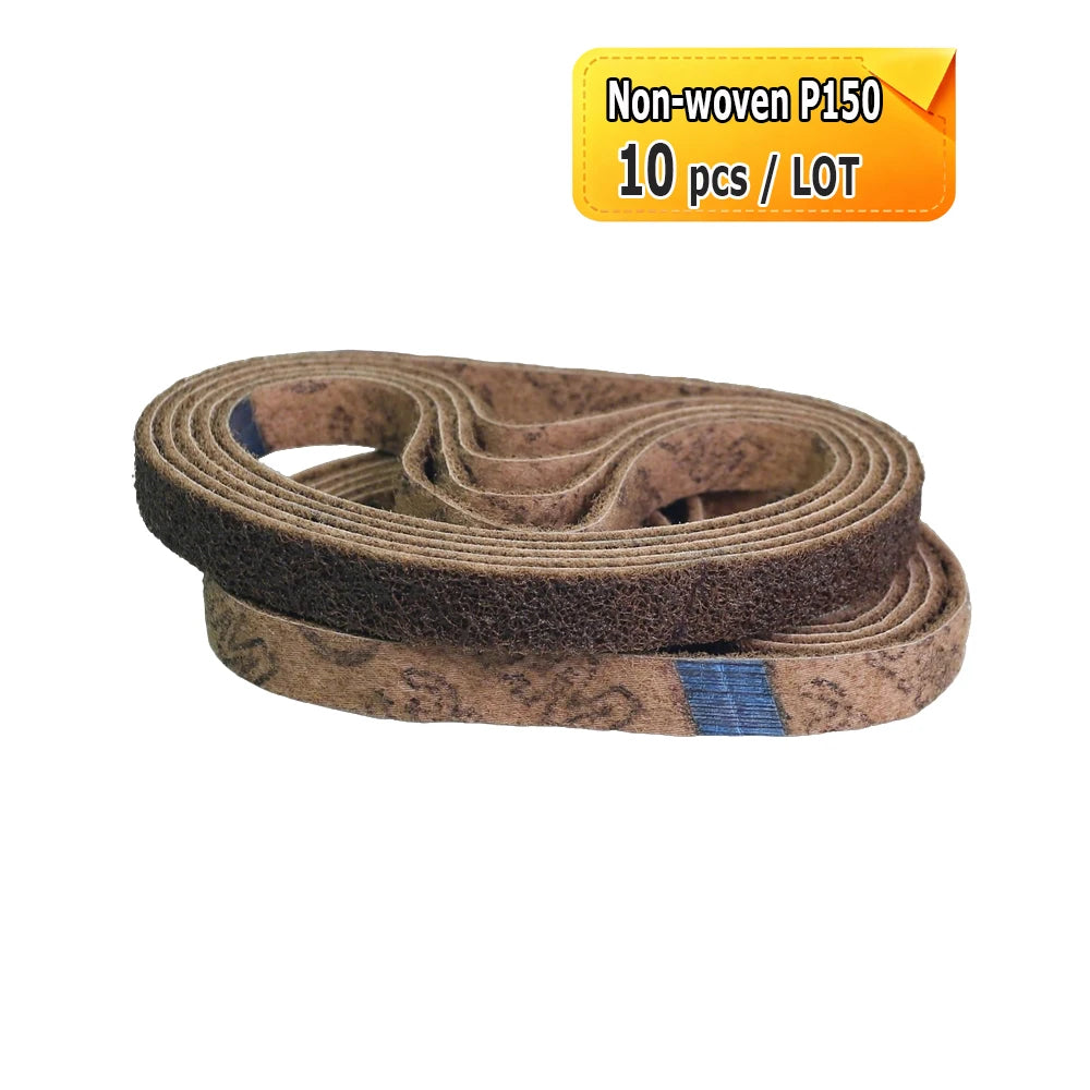 520x20mm Abrasive Sanding Belt for Air Pneumatic Belt Sander Grinder Zirconia A/O Nylon Fiber for Metal Wood Polishing Grinding