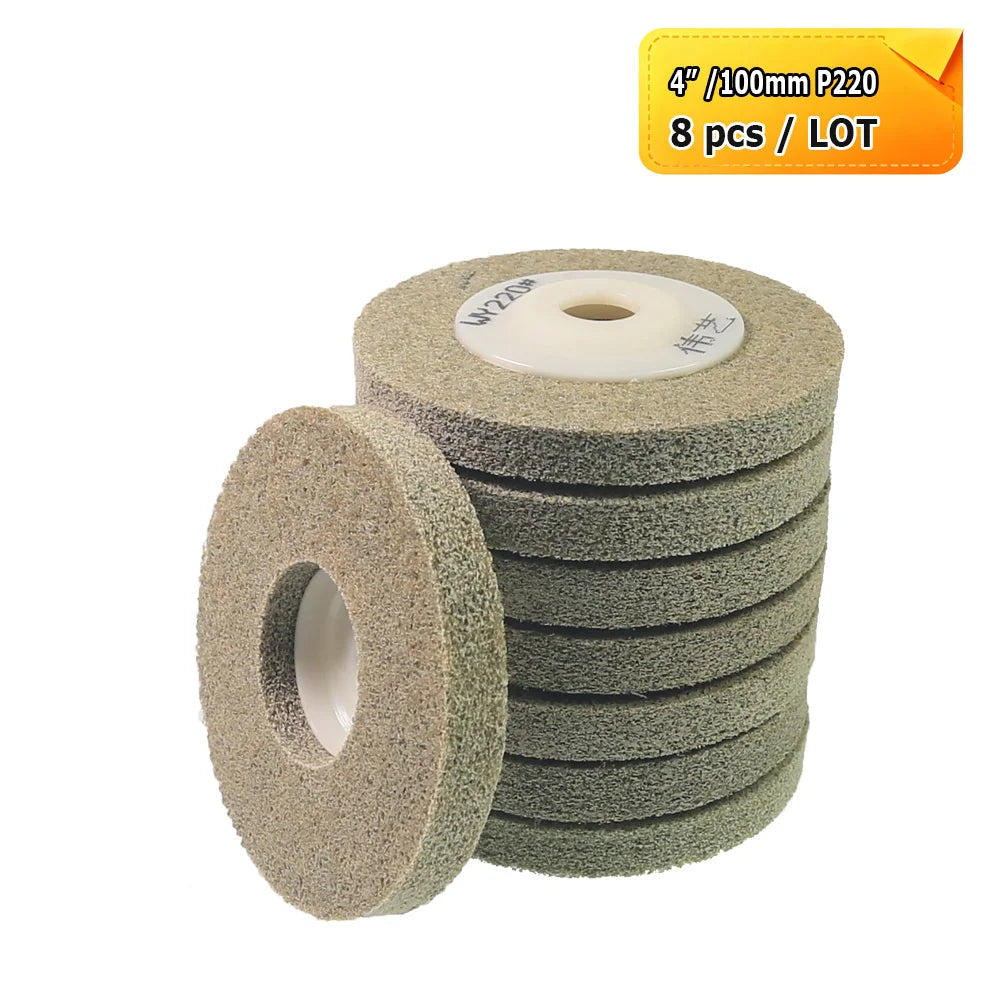 4“/100mm Abrasive Flap Discs Angle Grinder Grinding Wheels for Metal Stone Glass Deburring Polishing