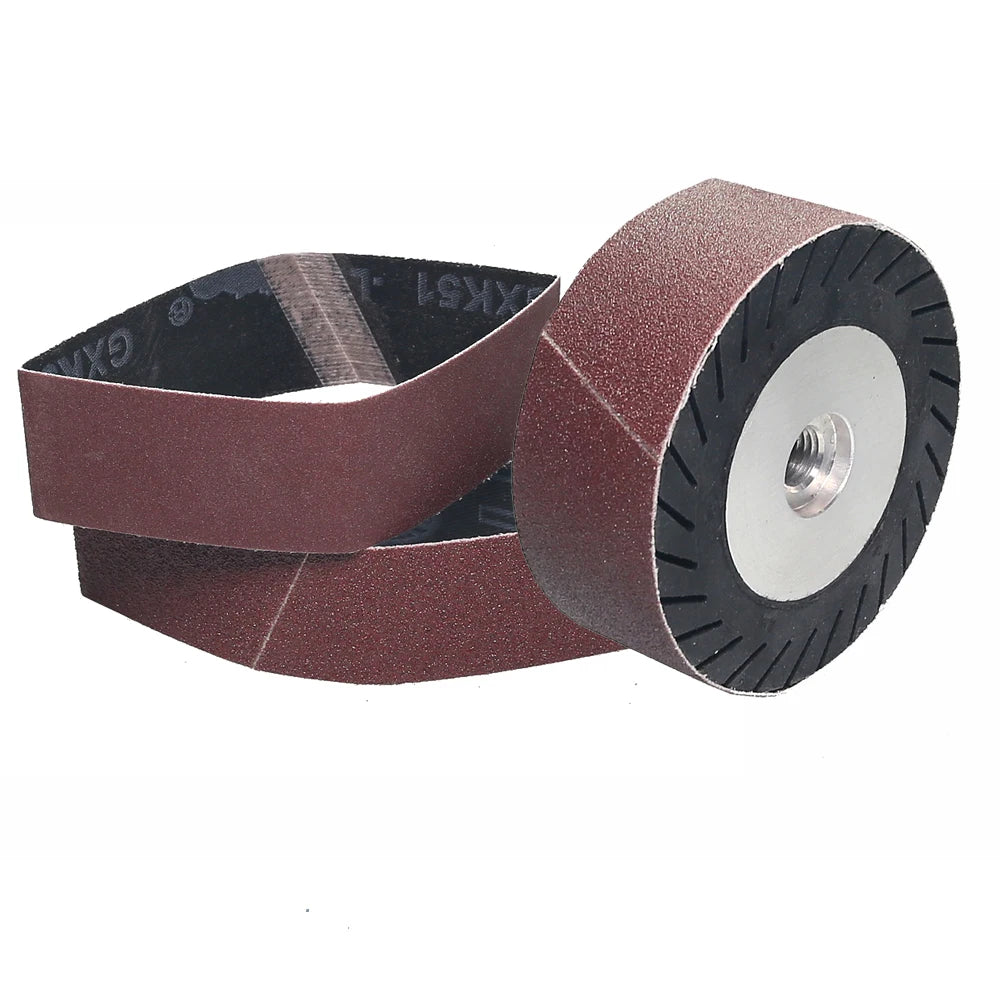 4“ 100x40mm Angle Grinder Centrifugal Wheel P60-P800 Sanding Sleeves Drum Roller for Grinding Polishing
