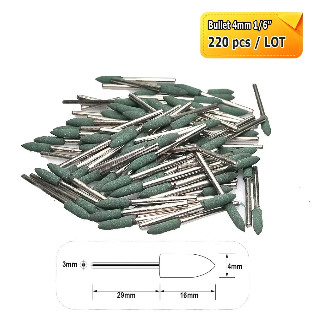 Dia. 4-12mm Rubber Abrasive Grinding Polishing Heads for Metal Deburring Mold Finish