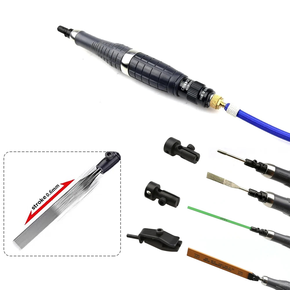 TU-06 Air Polisher Lapper Reciprocating Ultrasonic File Machine for Mold Dressing Polishing