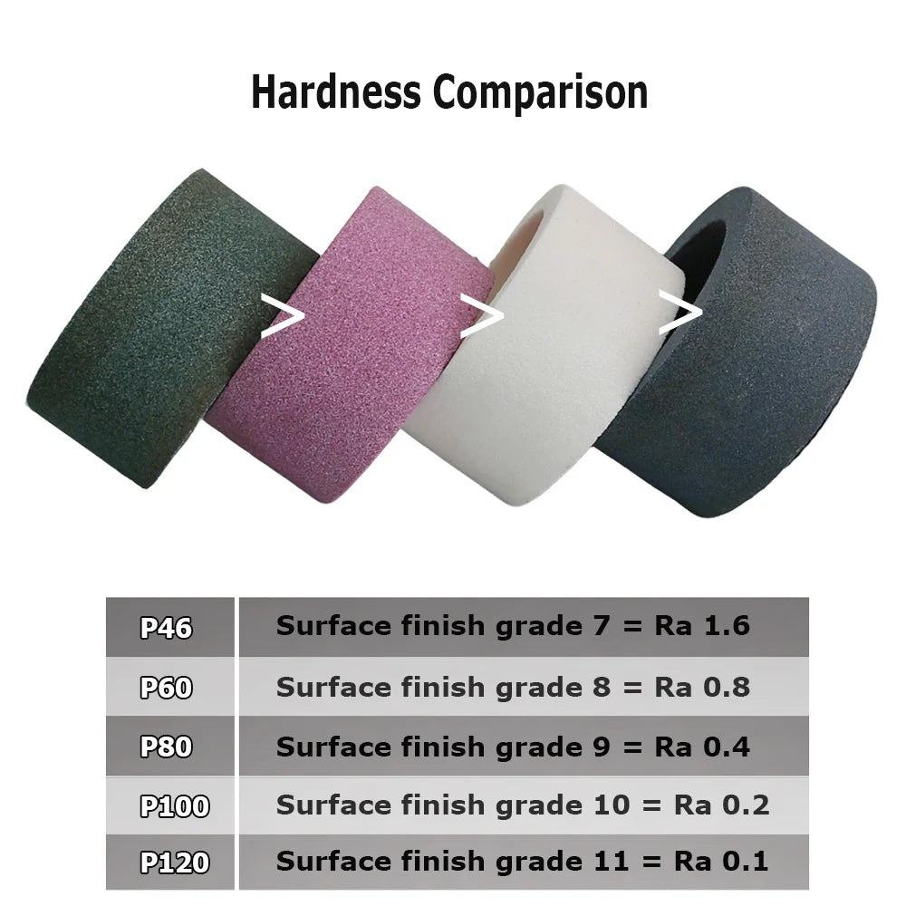 1 pc 100/4" WA/PA/GC/A Cup Abrasive Grinding Wheel for Carbide Steel Ceramic Deburring Polishing