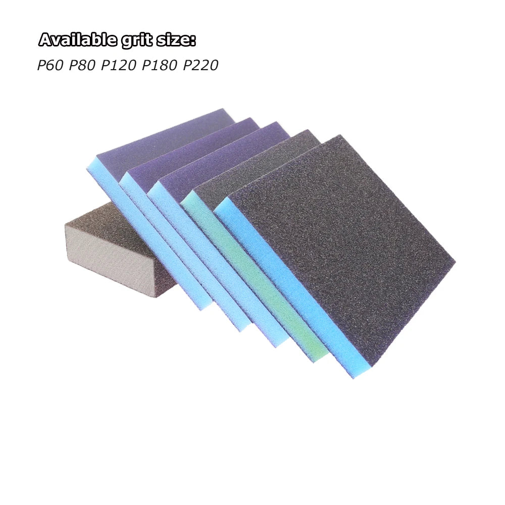 Sanding Sponge Pads Sheets Hand Cleaning Tools for Metal Wood Jade Deburring Polishing