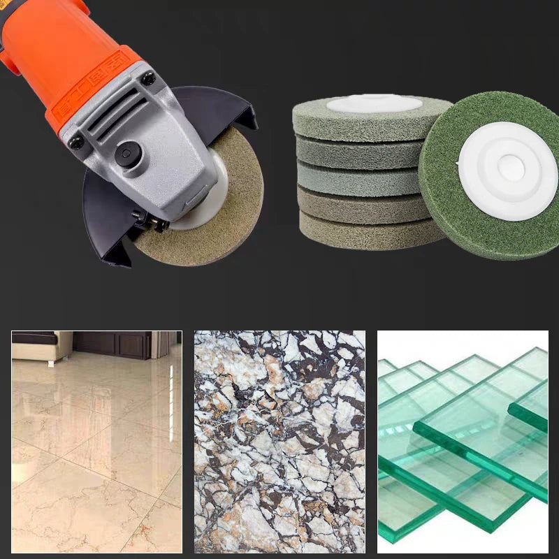 4“/100mm Abrasive Flap Discs Angle Grinder Grinding Wheels for Metal Stone Glass Deburring Polishing