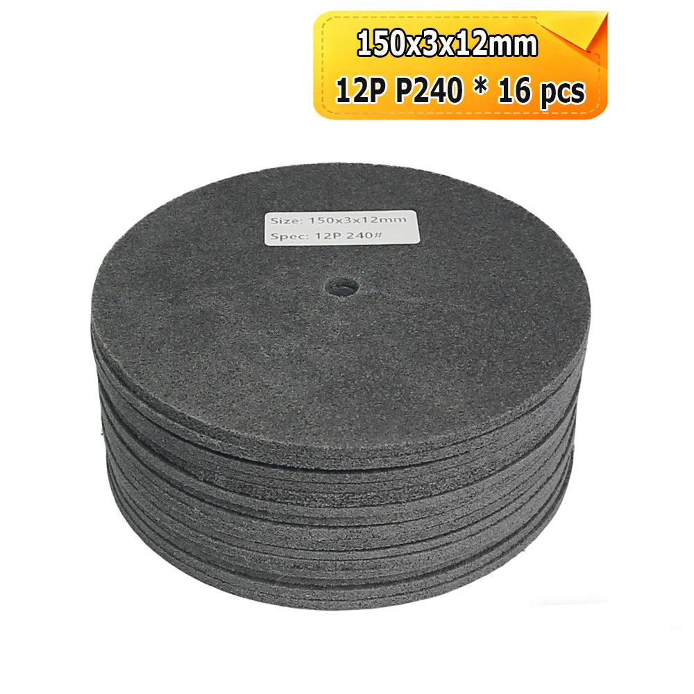 6"/150mm Ultra-thin Nylon Fiber Polishing Wheel Stainless Steel Weld Groove Grinding Angle Grinder Grinding Disc