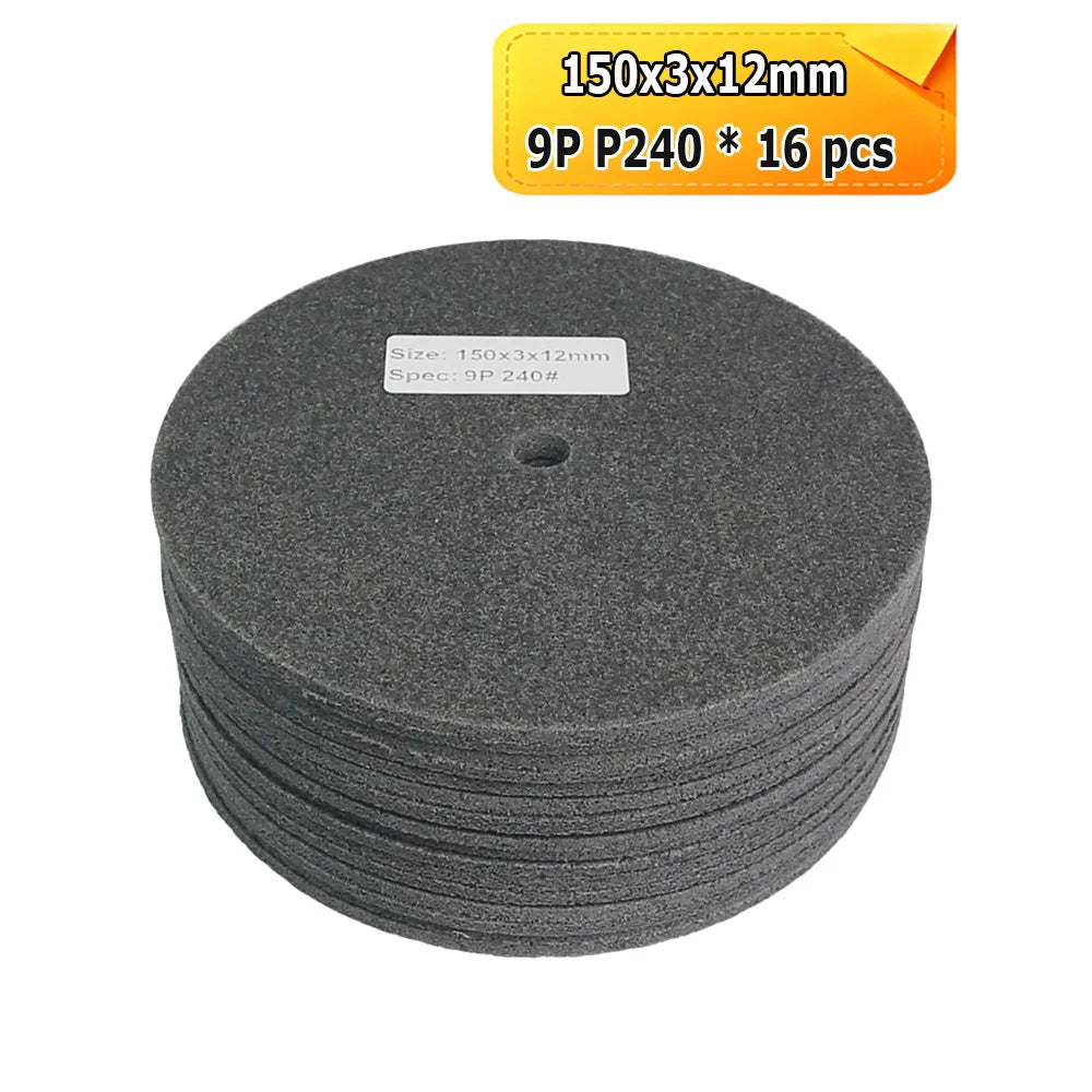 6"/150mm Ultra-thin Nylon Fiber Polishing Wheel Stainless Steel Weld Groove Grinding Angle Grinder Grinding Disc