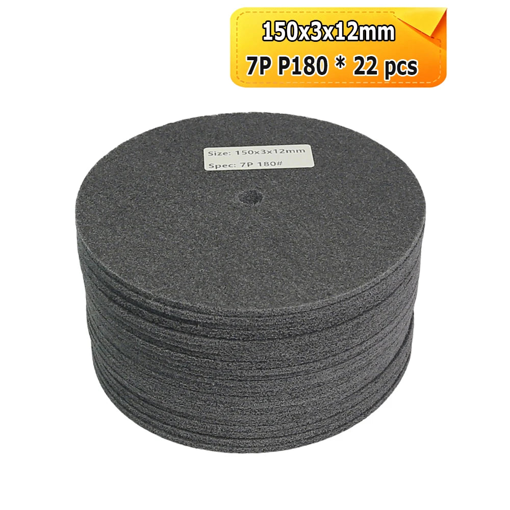 6"/150mm Ultra-thin Nylon Fiber Polishing Wheel Stainless Steel Weld Groove Grinding Angle Grinder Grinding Disc