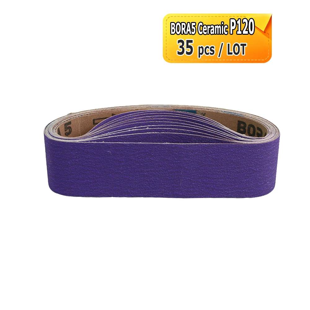 473x50mm Abrasive Sanding Belts Sleeves Ceramic BORA5 Zirconia PZ533 Used on 150x50mm Expansion Wheel