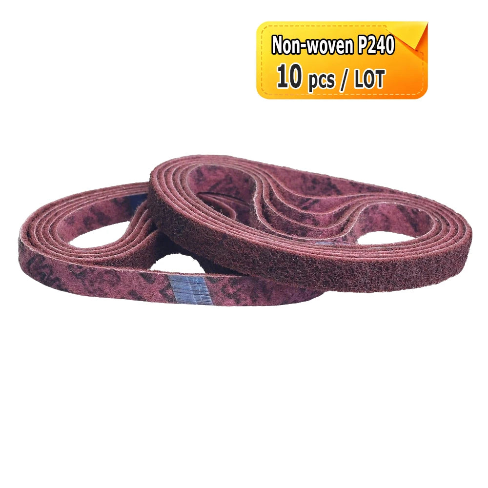 520x20mm Abrasive Sanding Belt for Air Pneumatic Belt Sander Grinder Zirconia A/O Nylon Fiber for Metal Wood Polishing Grinding