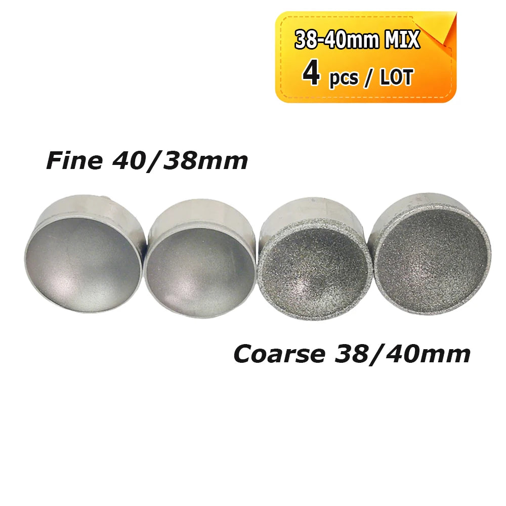 Dia. 3-50mm Diamond Grinding Head Concave Wheel for Bead Forming Rounding Finishing 6mm Shank Mounted Point Drill Tools