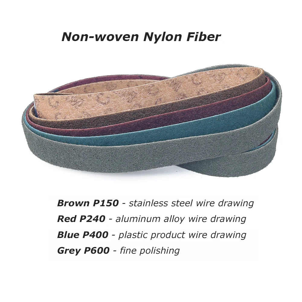 2000x50mm Polishing Sanding Belts Belt Grinder Accessories, Non-woven Nylon Fiber, Wool Felt, 305EA A3 A5, 237AA A6 A16 A30 A65