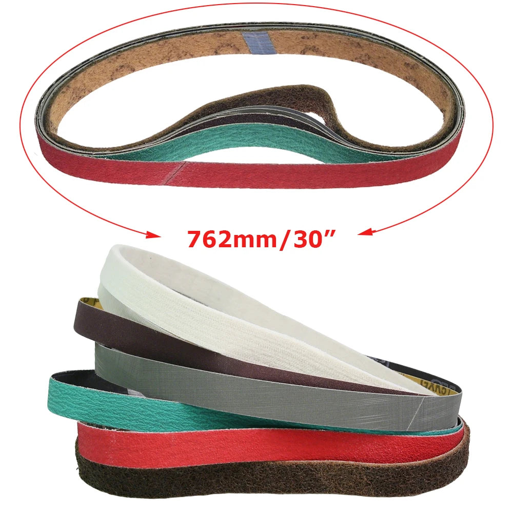 1x30 in. Abrasive Belt Expansion Wheel 242x25mm Rubber Centrifugal Wheel Bench Grinder Accessories