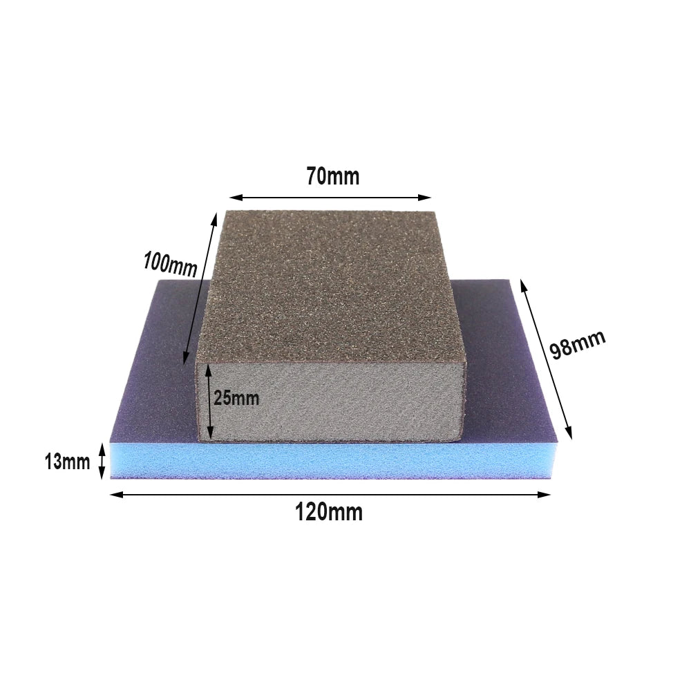 Sanding Sponge Pads Sheets Hand Cleaning Tools for Metal Wood Jade Deburring Polishing