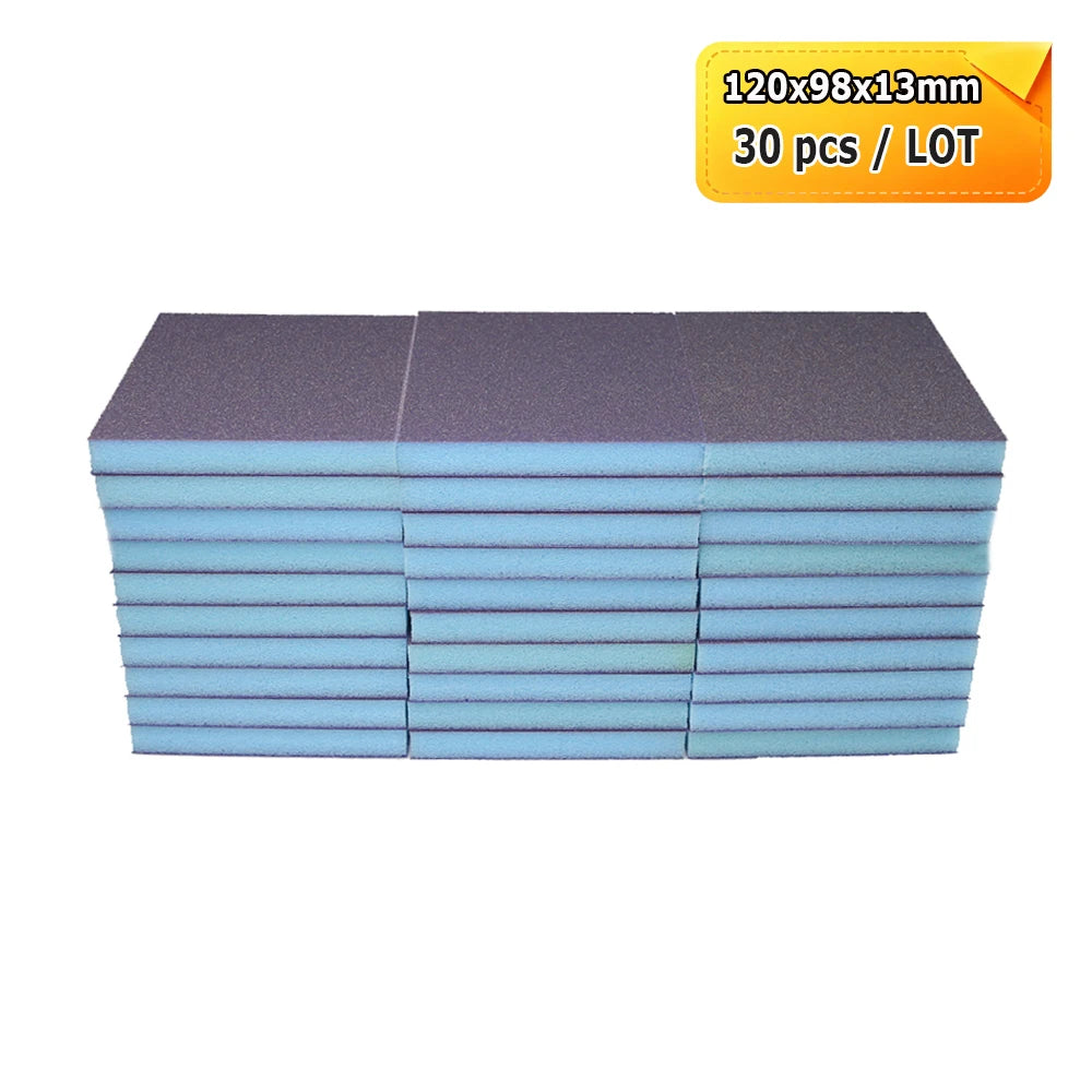 Sanding Sponge Pads Sheets Hand Cleaning Tools for Metal Wood Jade Deburring Polishing