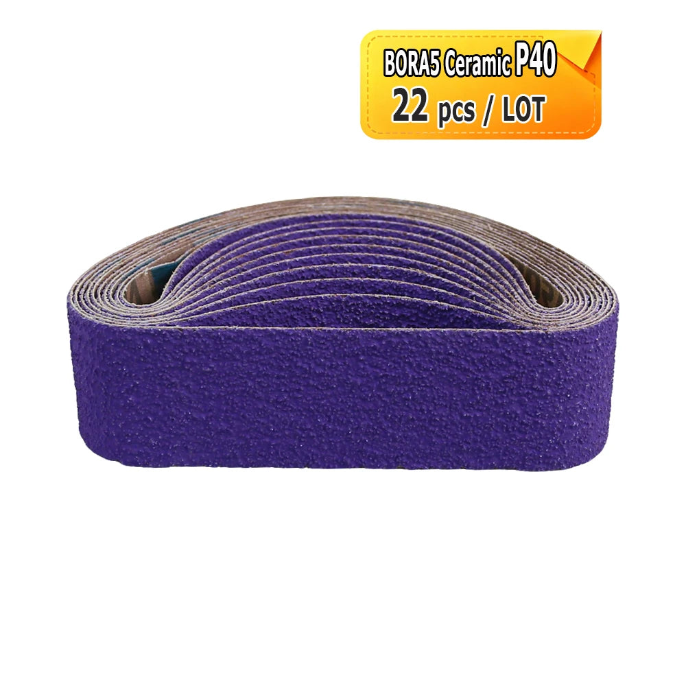 473x50mm Abrasive Sanding Belts Sleeves Ceramic BORA5 Zirconia PZ533 Used on 150x50mm Expansion Wheel
