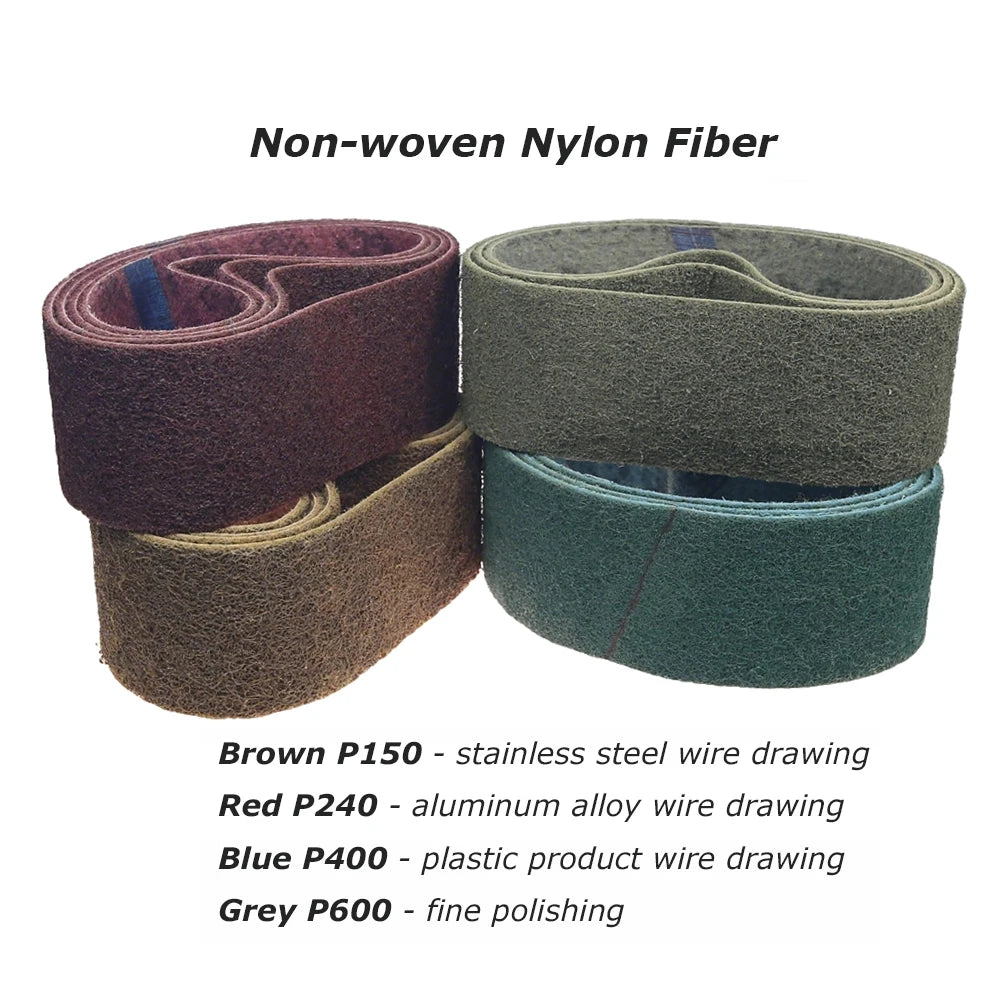 3" x 21" Belt Sander Sanding Bands 533x75mm Abrasive Grinding Belts Ceramic P36 - AO P1500, A3 - A65, Zirconia, Non-woven, Felt